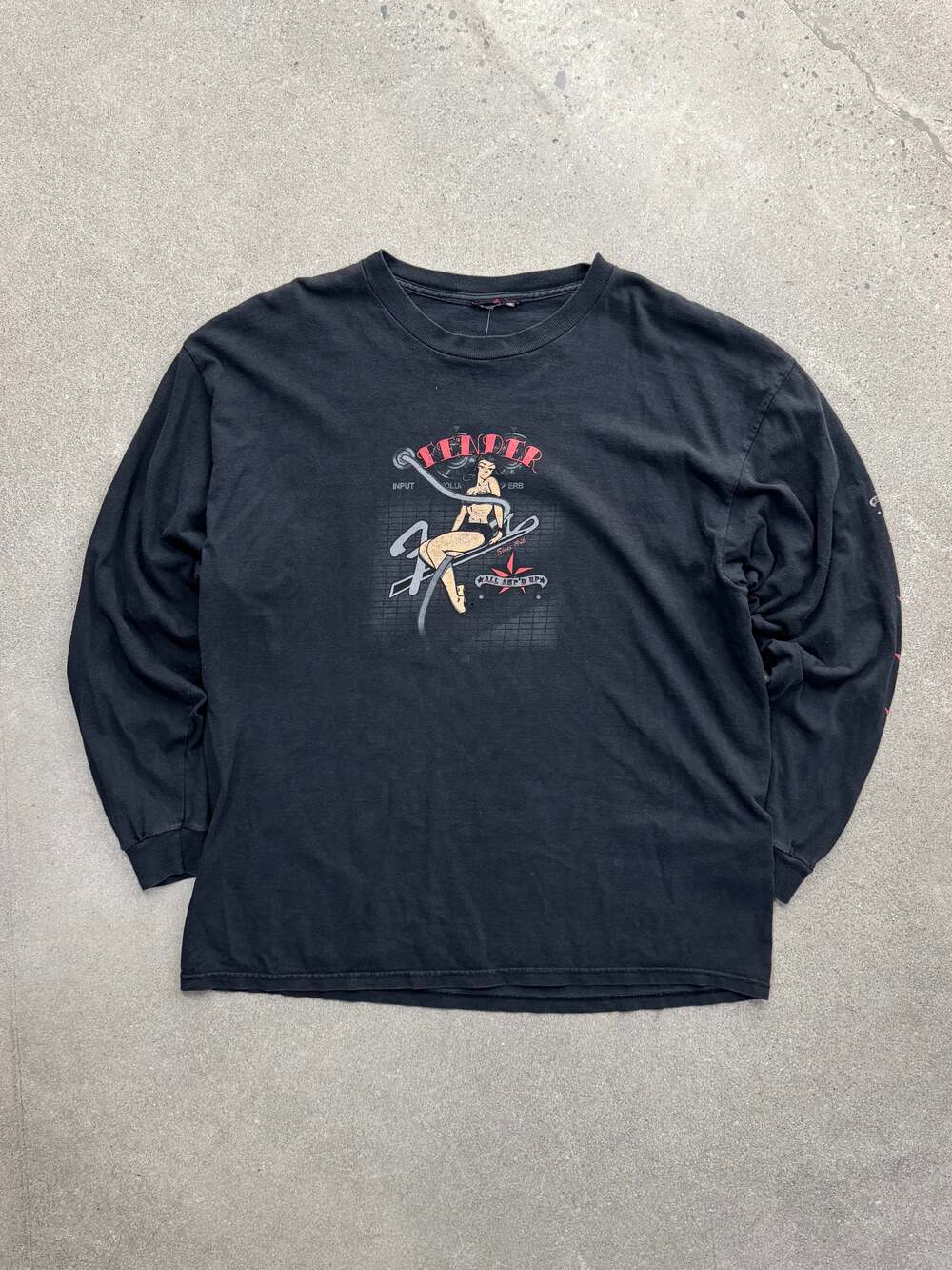 Vintage Fender Guitars Long Sleeve Shirt - XL